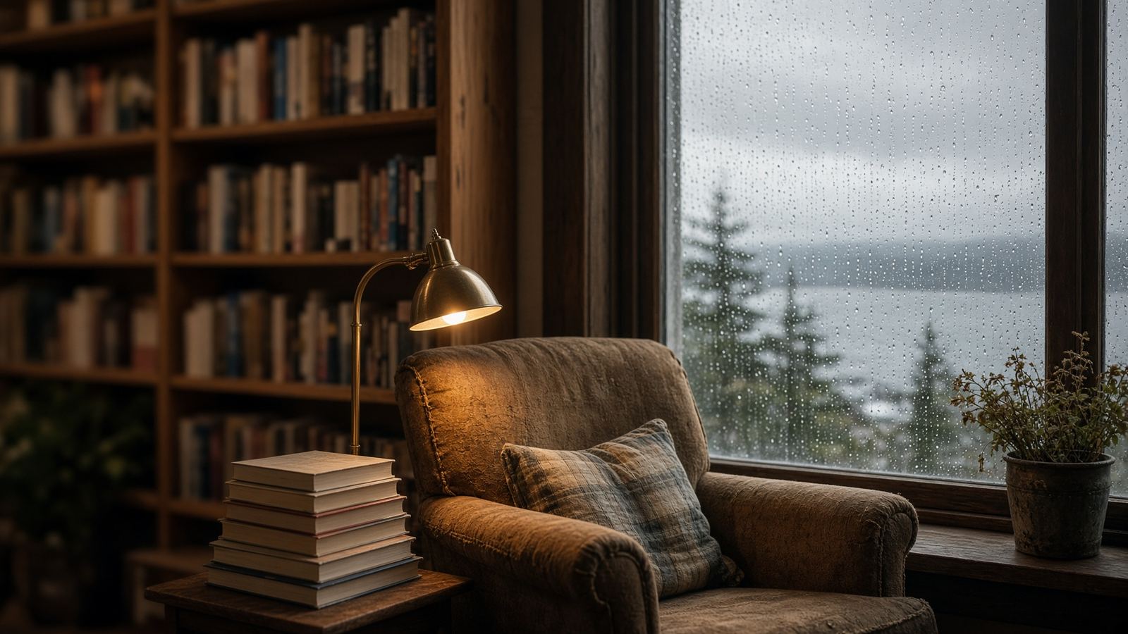 A quiet place to sit with a book